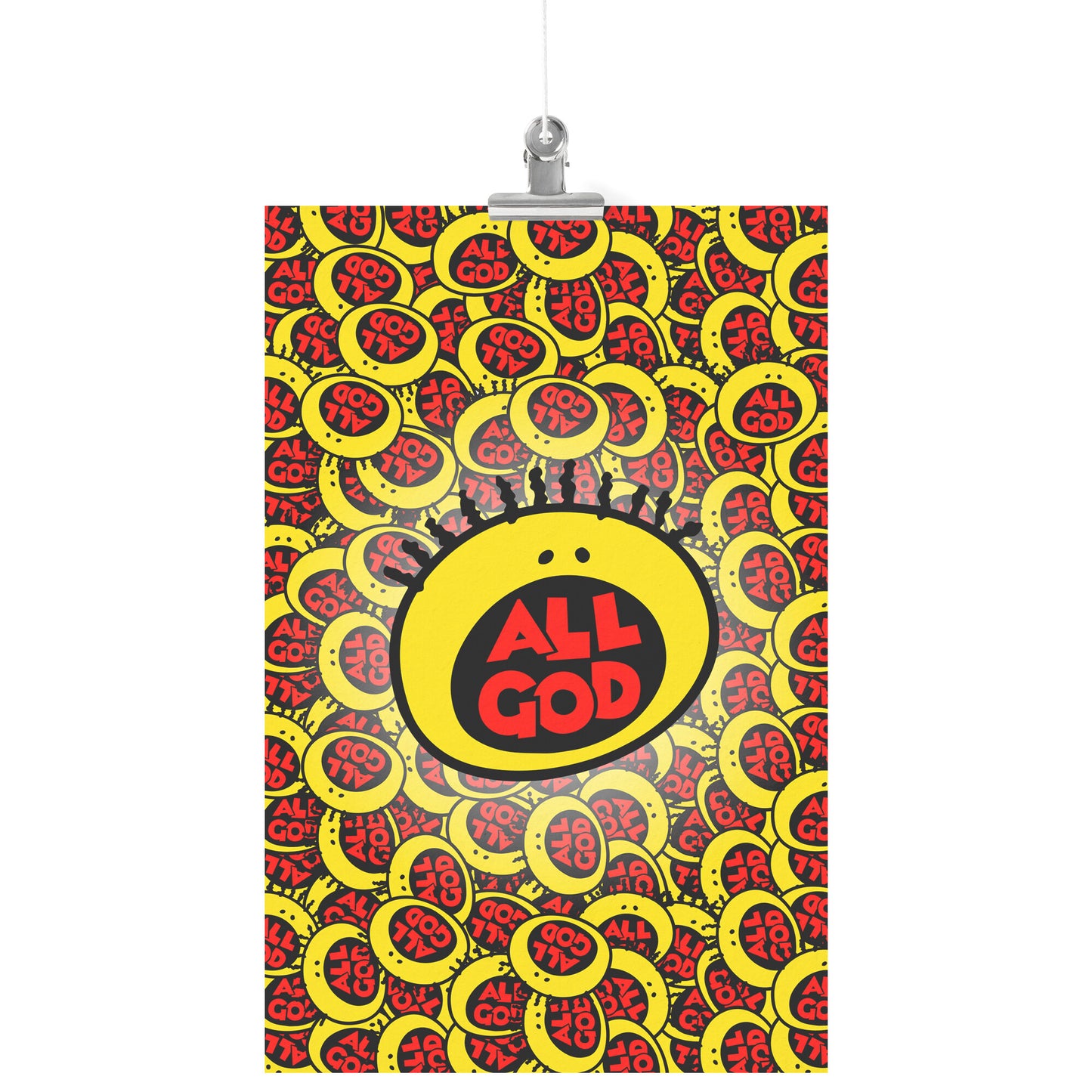 All God 11x17 Poster